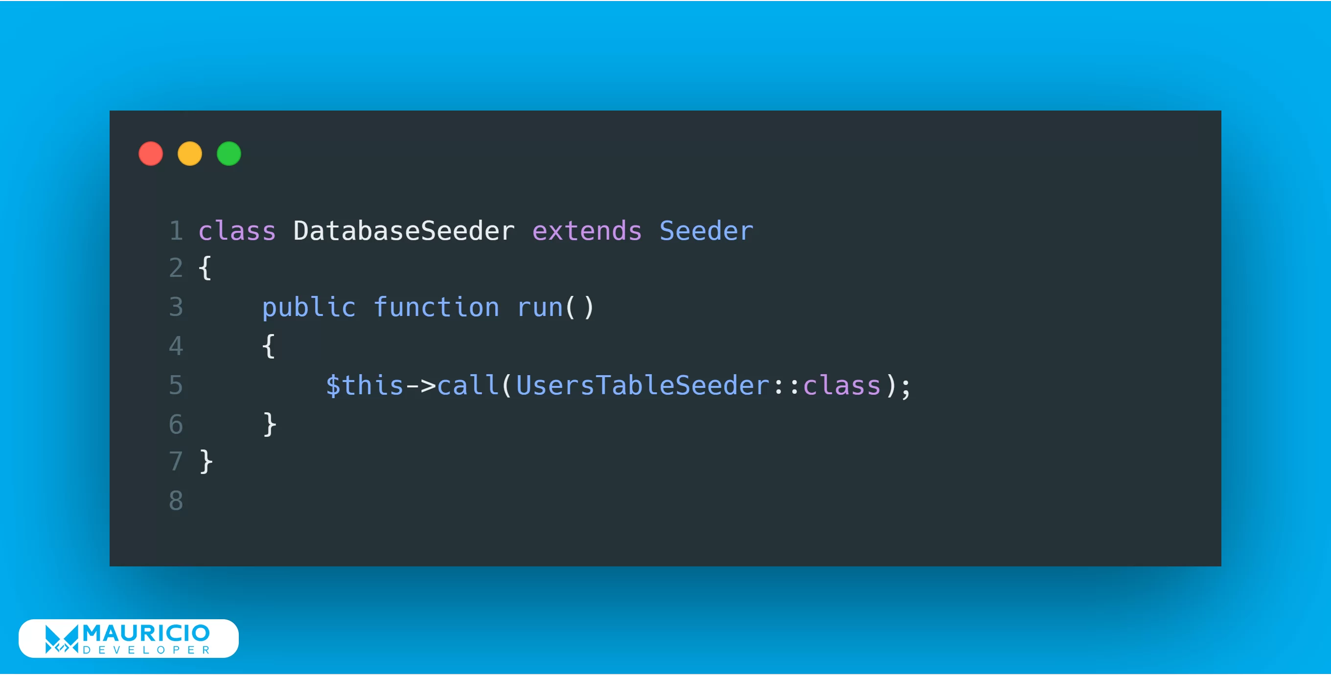 Seeders en Laravel: ¿Qué son y como usarlos?